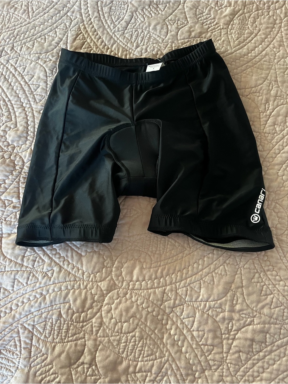Women’s Black Bike Shorts — Size S
